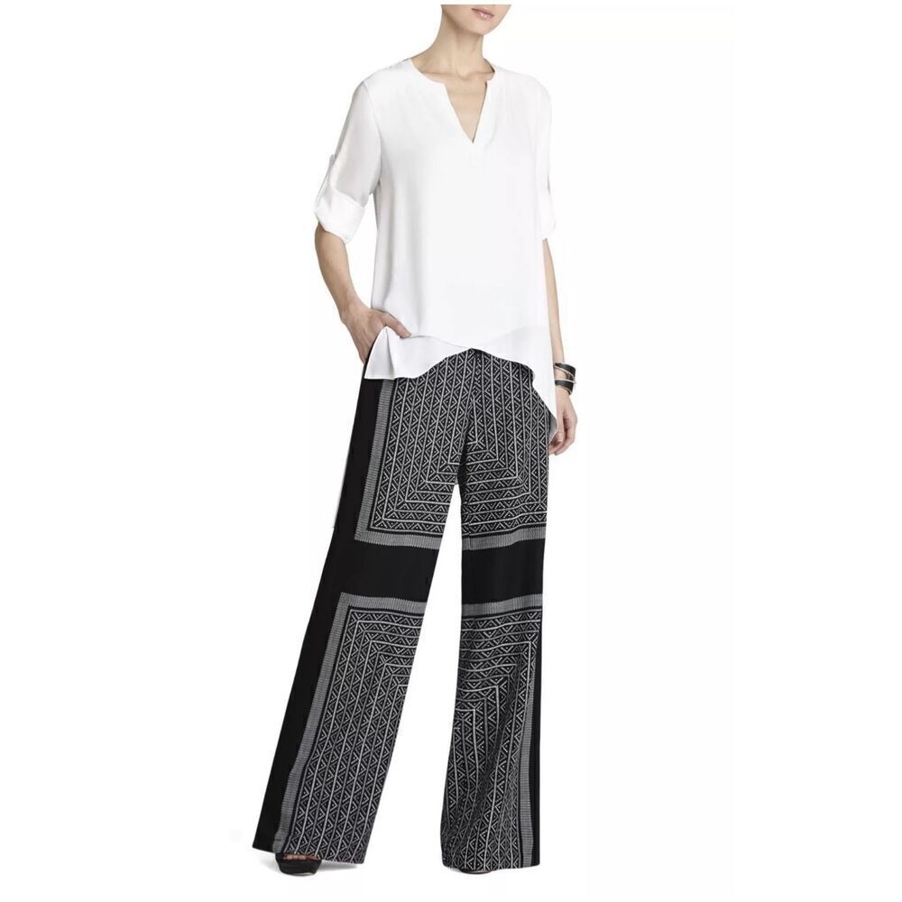 NWT BCBGMAXAZRIA "LANDON"  Wide Pants SIZE S